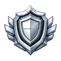 Disciplined rank crest